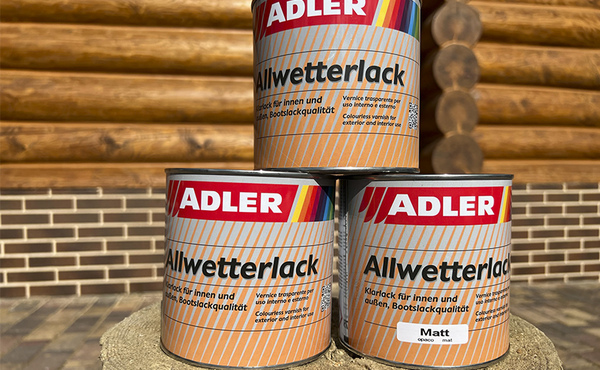 Обзор средства для торцов Adler Allwetterlack