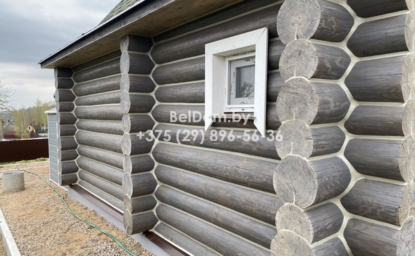 Теплый шов для деревянного дома под ключ Ветка.