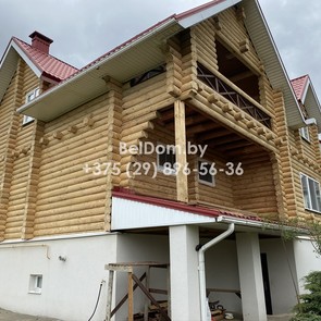 Шлифовка деревянного дома Пинск