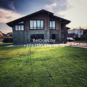 Отделка дома из бруса Жлобин
