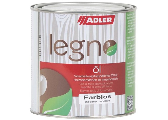 Прозрачное масло для внутренних работ Adler Legno-Öl Farblos