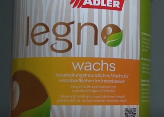 Воск бесцветный для мебели и интерьеров Adler Legno-Wachs
