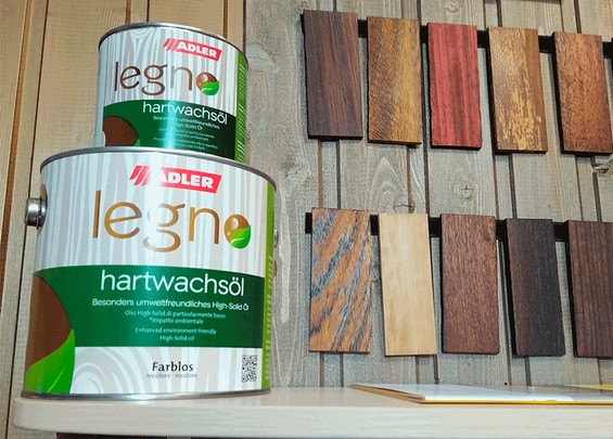 Масло на основе твердого воска Adler Legno-Hartwachsol