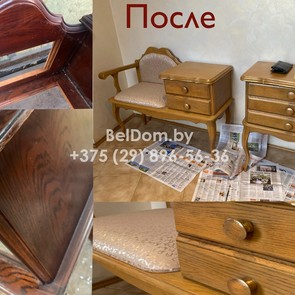 Реставрация и ремонт деревянного комода Минск