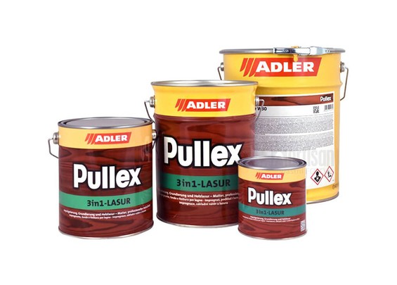 Лазурь для дерева Adler Pullex 3in1 Lasur Солнце