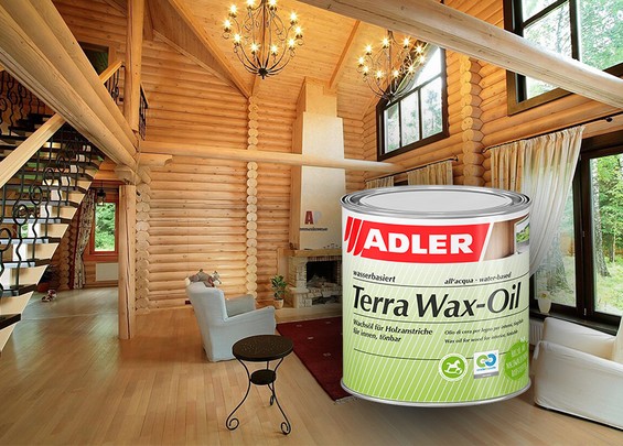 Масло с воском на водной основе Adler Terra Wax-Oil Брюссель