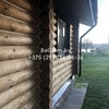 Теплый шов для дома из оцилиндрованного бревна Витебская обл, Ушачи вид 5