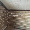 Теплый шов дома из оцилиндрованного бревна Гомель вид 7