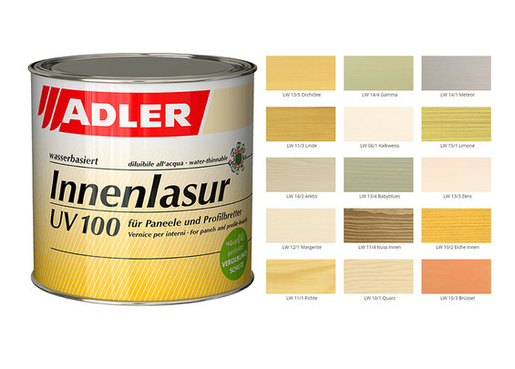 Декоративная лазурь Adler Innenlasur UV 100 Дуб интерьерный