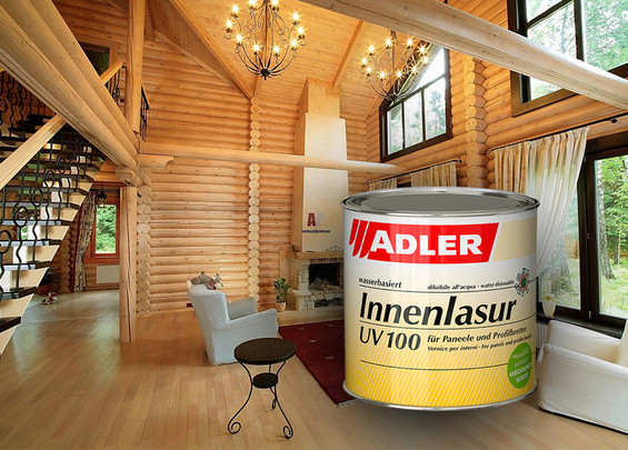 Декоративная лазурь Adler Innenlasur UV 100 Дуб интерьерный