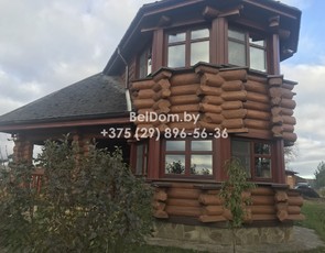 Теплый шов Пинск сруб ручной рубки вид 1