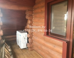 Теплый шов Пинск сруб ручной рубки вид 7