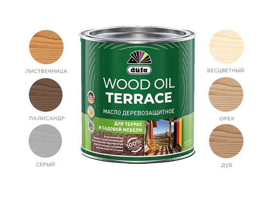 Террасное масло DUFA Wood Oil Terrace Дуб