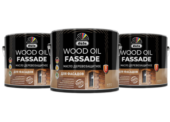 Масло декоративно-защитное для фасадов Dufa Wood Oil Fassade Палисандр