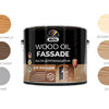 Масло декоративно-защитное для фасадов Dufa Wood Oil Fassade Палисандр