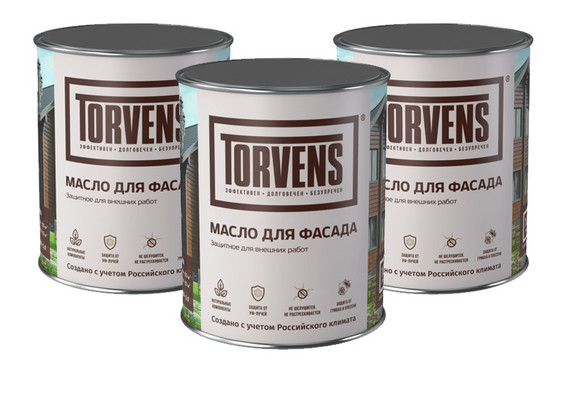 Масло для фасада Torvens Каштан