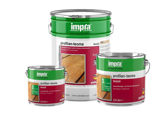Террасное масло Impra profilan-Teoma Holzol Lichhtgrau