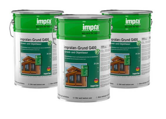 Лазурь пропитка Impra impralan-Grund Hellelfenbein