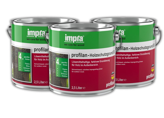 Пропитка-грунтовка на основе растворителя Impra Profilan-Holzschutzgrund B