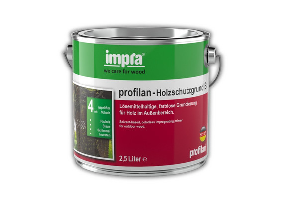 Пропитка-грунтовка на основе растворителя Impra Profilan-Holzschutzgrund B