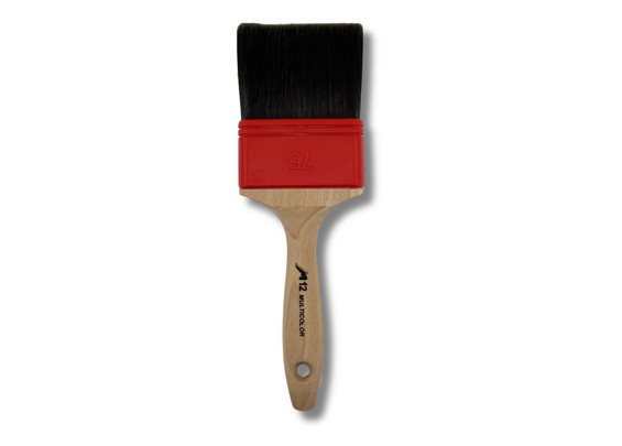 Кисть плоская Mesko M12 Multicolor (75 мм) 4857