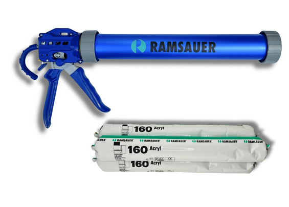 Пистолет для герметика Ramsauer 600 мл, закрытый