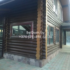Покраска и герметизация сруба в Колодичах
