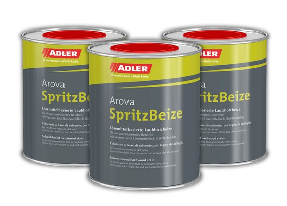 ADLER Arova Spritzbeize морилка для дерева Olive