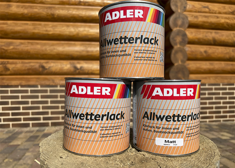 Свойства Adler Allwetterlack