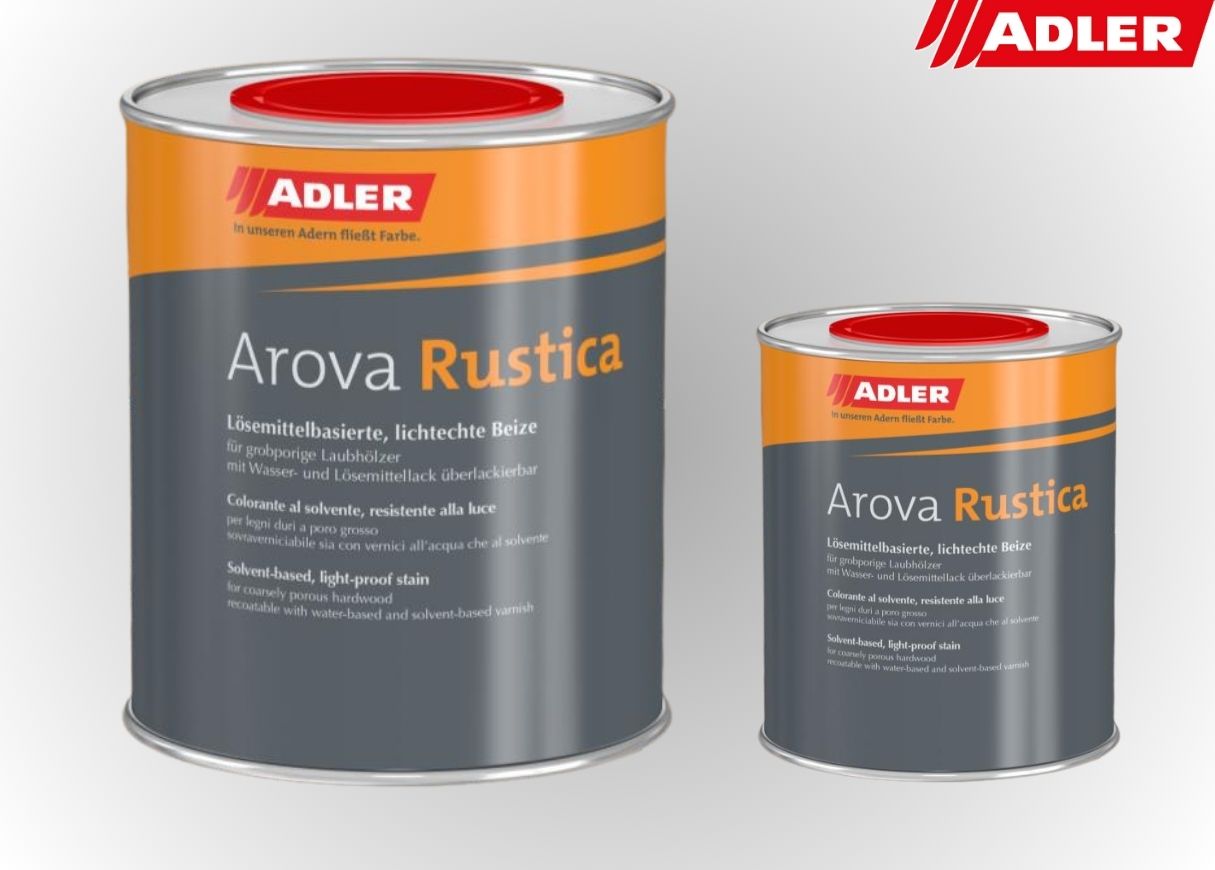 Adler Arova Rustica морилка для дерева на основе растворителя Katalonien