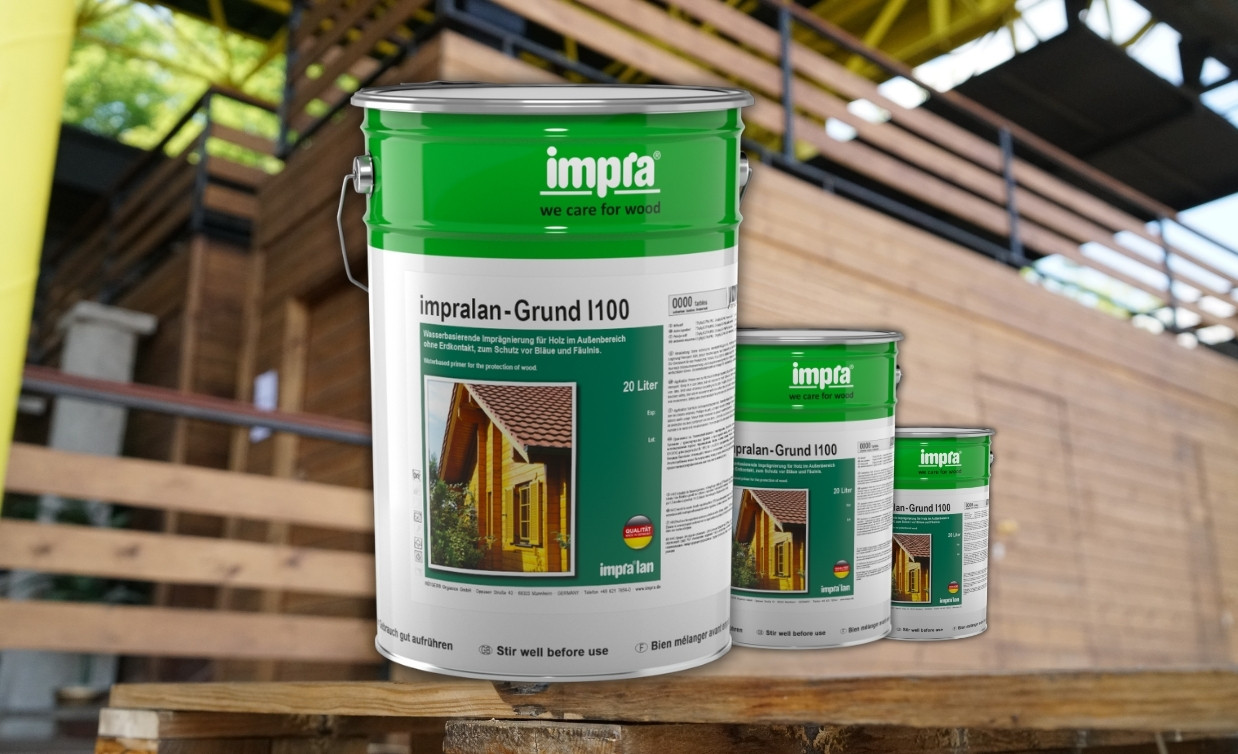 Пропитка-грунтовка на водной основе Impra Impralan-Grund l100