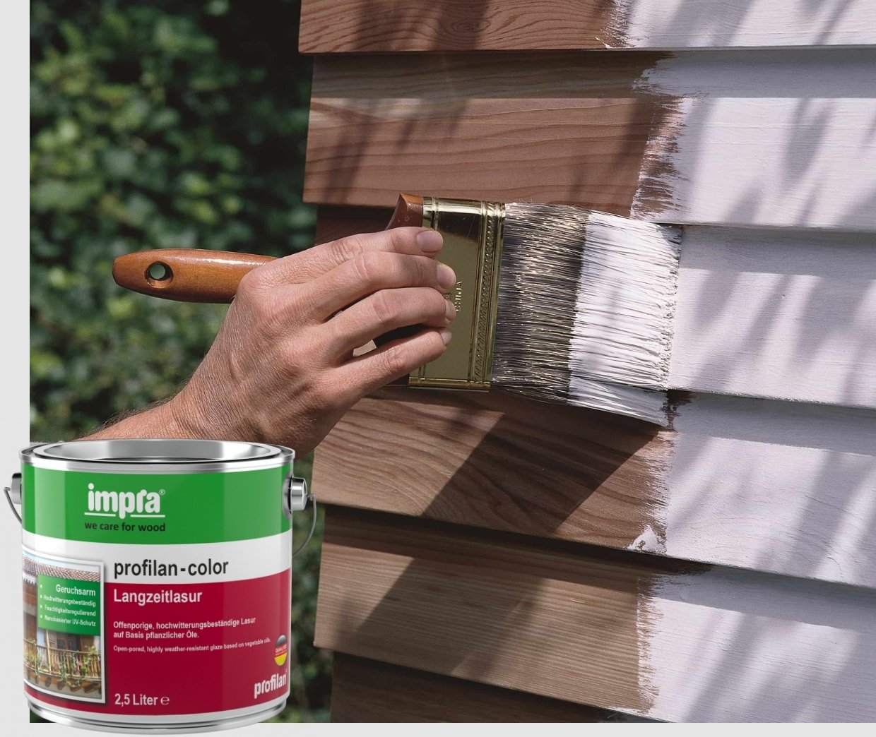 Лазурь для дерева Impra Profilan-color Langzeitlasur Opalweib