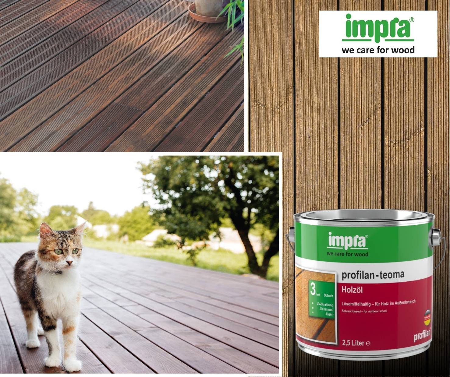 Применение масла Impra profilan-teoma